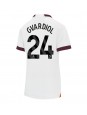 Ženski Nogometna dresi replika Manchester City Josko Gvardiol #24 Gostujoči 2023-24 Kratek rokav